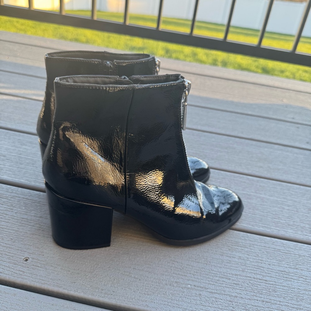 DV Dolce Vida Black Patent Ankle Boot - Picture 5 of 9